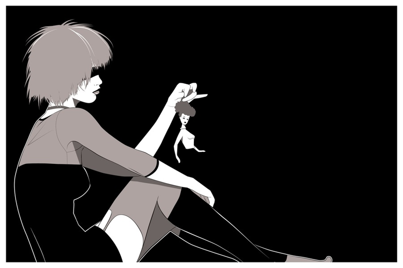 Illustration for article titled Mondo's Latest Amazing Poster: Blade Runner's Pleasure Model, Pris!